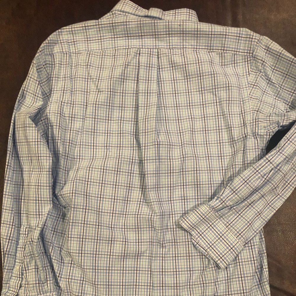 Chaps Men's Easter Themed Button Up Large